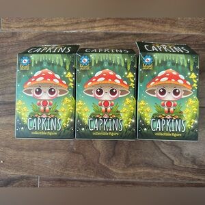 Capkins collectable mushroom figures